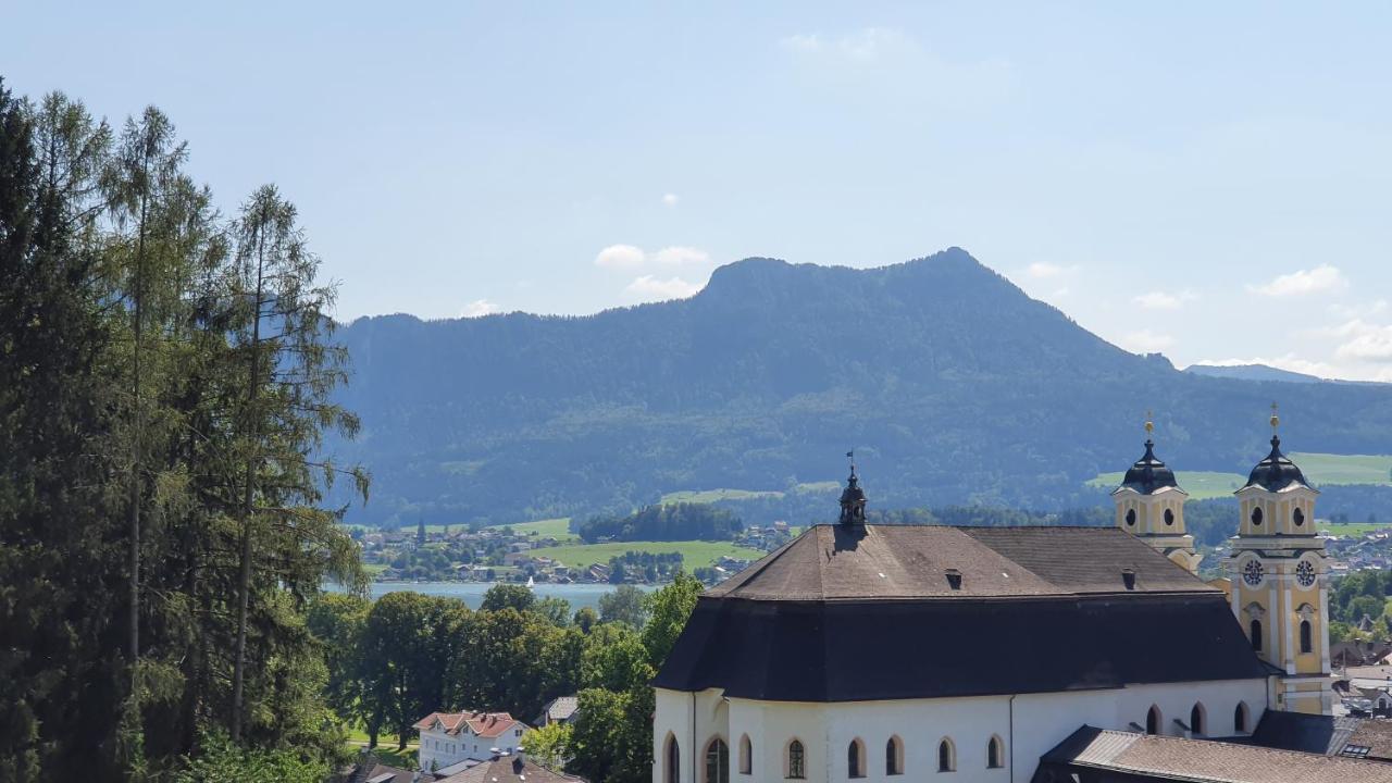 Ferienwohnung Am Mondsee Bagian luar foto