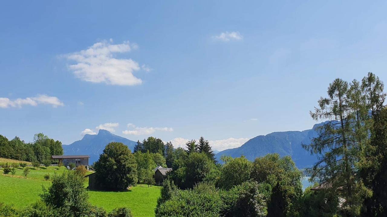 Ferienwohnung Am Mondsee Bagian luar foto